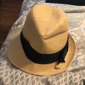 NWT Bebe straw fedora